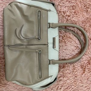 Used - Nine West Cream/Off White Satchel